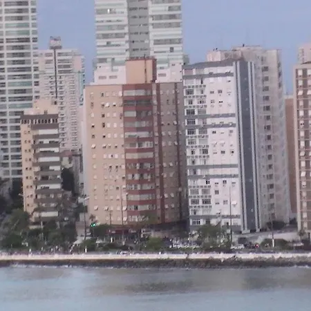 Apartamento 2 Dormitorios, Wifi, Ponta Da Praia, Predio Em Frente Ao Mar - Santos Exterior photo