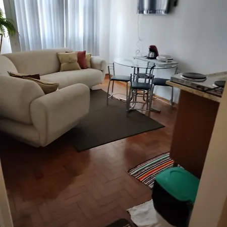 Apartamento 2 Dormitorios, Wifi, Ponta Da Praia, Predio Em Frente Ao Mar - Santos Exterior photo